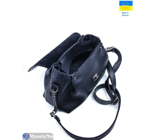 Сумка жіноча 20*23*12 см,  чорний  "Lusia"