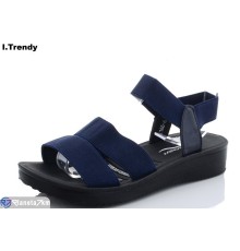 Босоніжки жіночі на літо (8 пар р.36-41) синій  "Trendy"