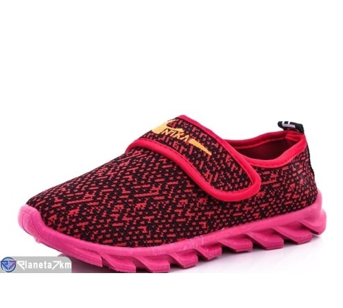 Дитячі кросівки на весну/осінь (12 пар р.31-36) червоний  "Gama"