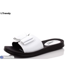 Шлепки жіночі на літо (8 пар р.36-41) білий  "Trendy"