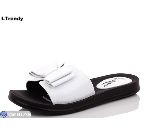 Шлепки жіночі на літо (8 пар р.36-41) білий  "Trendy"