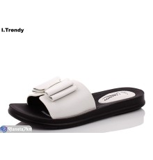 Шлепки жіночі на літо (8 пар р.36-41) бежевий  "Trendy"