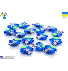 Джибітси дитячі на весну/осінь (16 пар р.) синій  "Jose Amorales"