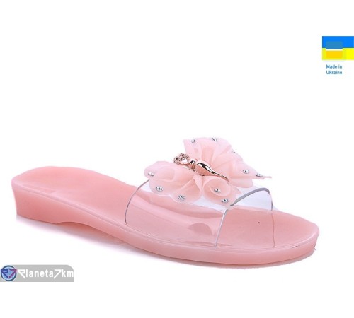 Шлепки жіночі на літо (8 пар р.36-41) рожевий "Winter" Шлепки жіночі на літо (8 пар р.36-41) рожевий "Winter"
