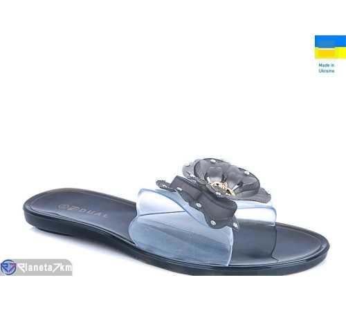 Шлепки жіночі на літо (8 пар р.36-41) чорний "Winter" Шлепки жіночі на літо (8 пар р.36-41) чорний "Winter"