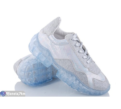 Кросівки жіночі на весну/осінь (6 пар р.36-40) срібний "Bella Shoes" Кросівки жіночі на весну/осінь (6 пар р.36-40) срібний "Bella Shoes"