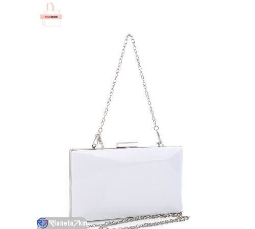 Сумка жіноча 12*20*3 см, білий "ROUTStok" Сумка жіноча 12*20*3 см, білий "ROUTStok"