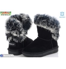 Дитячі Уггі на зиму (6 пар р.26-31) чорний  "HENGJI-ELENA"