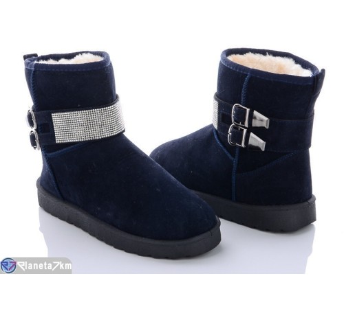 Уггі жіночі на зиму (8 пар р.36-40) синій "Bella Shoes" Уггі жіночі на зиму (8 пар р.36-40) синій "Bella Shoes"