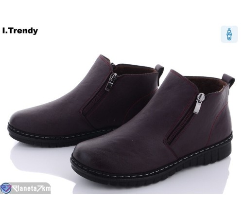Черевики жіночі на весну/осінь (8 пар р.36-41) фіолетовий  "Trendy"