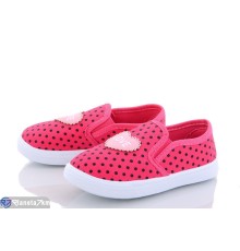 Сліпони дитячі на весну/осінь (18 пар р.26-31) рожевий  "Gama"