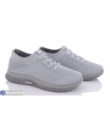 Кросівки жіночі на літо (8 пар р.36-41) сірий  "HORSE"