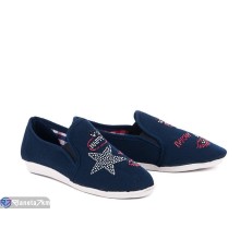 Еспадрильї дитячі (8 пар р.30-35) синій  "Gelena"