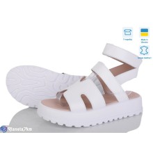 Босоніжки жіночі на літо (6 пар р.36-40) білий  "Linda"