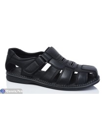 Сандалі чоловічі на літо (8 пар р.40-45) чорний  "MELONI"