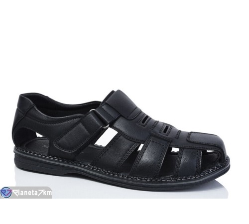 Сандалі чоловічі на літо (8 пар р.40-45) чорний  "MELONI"