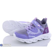 Дитячі кросівки на весну/осінь (8 пар р.31-36) фіолетовий  "AllKids"