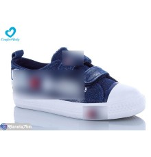 Дитячі кеди на весну/осінь (6 пар р.25-30) синій  "Comfort-baby"