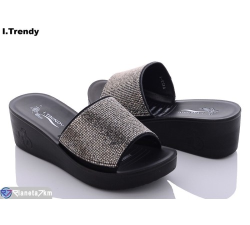 Шлепки жіночі на літо (8 пар р.36-41) сірий  "Trendy"