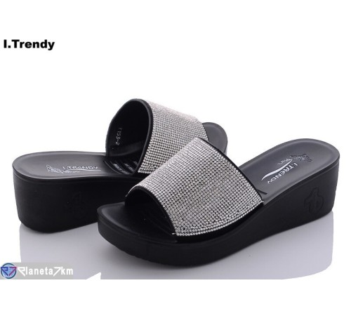 Шлепки жіночі на літо (8 пар р.36-41) срібний  "Trendy"