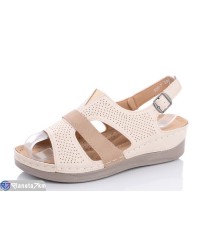 Босоніжки жіночі на літо (8 пар р.37-42) бежевий  "Terona"