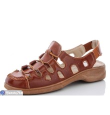 Босоніжки жіночі на літо (8 пар р.37-42) коричневий  "REGA"