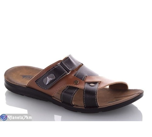 Шлепки чоловічі на літо (6 пар р.40-45) чорний  "MURMUR"