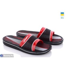 Шлепки чоловічі на літо (8 пар р.40-45) червоний  "LUCKY"