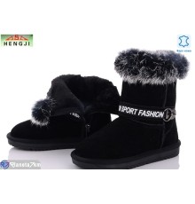 Дитячі Уггі на зиму (6 пар р.32-37) чорний  "HENGJI-ELENA"