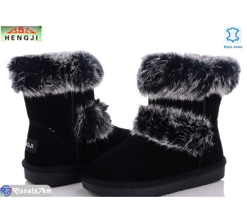 Дитячі Уггі на зиму (6 пар р.32-37) чорний  "HENGJI-ELENA"