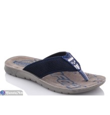 Шлепки чоловічі на літо (6 пар р.40-44) синій  "MURMUR"