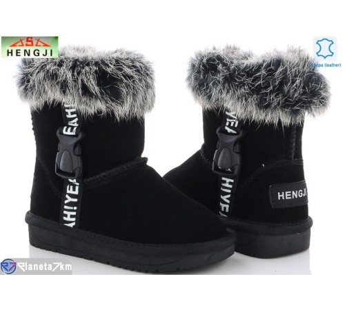 Дитячі Уггі на зиму (6 пар р.26-31) чорний  "HENGJI-ELENA"