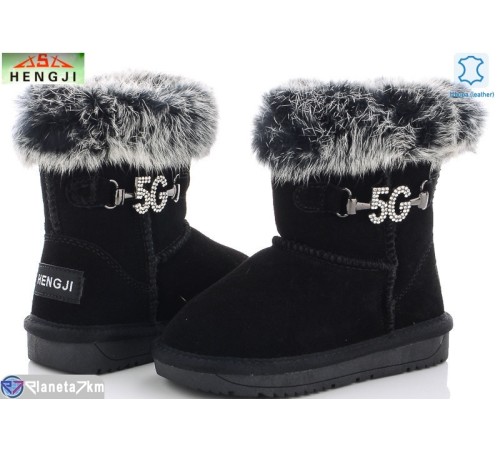 Дитячі Уггі на зиму (6 пар р.26-31) чорний  "HENGJI-ELENA"