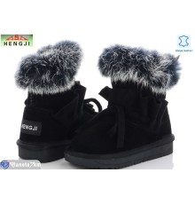 Дитячі Уггі на зиму (6 пар р.26-31) чорний  "HENGJI-ELENA"