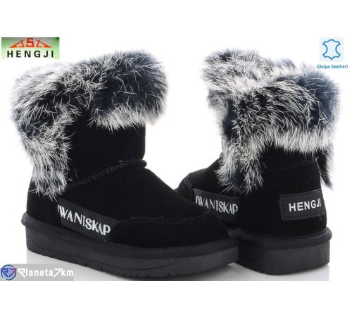Дитячі Уггі на зиму (6 пар р.26-31) чорний  "HENGJI-ELENA"