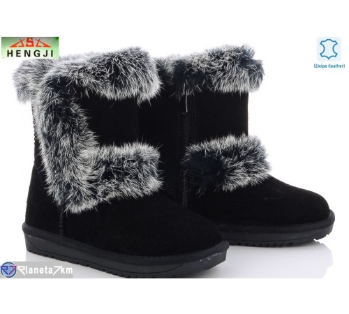 Дитячі Уггі на зиму (6 пар р.32-37) чорний  "HENGJI-ELENA"
