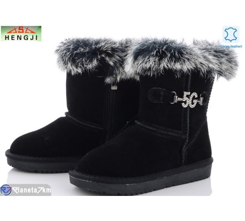 Дитячі Уггі на зиму (6 пар р.32-37) чорний  "HENGJI-ELENA"