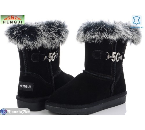 Дитячі Уггі на зиму (6 пар р.32-37) чорний  "HENGJI-ELENA"