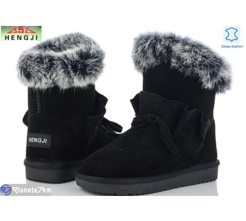 Дитячі Уггі на зиму (6 пар р.32-37) чорний  "HENGJI-ELENA"