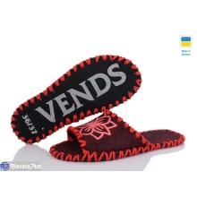 Тапки жіночі на весну/осінь (9 пар р.36-41) бордовий  "Activ"