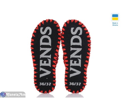 Тапки жіночі на весну/осінь (9 пар р.36-41) бордовий  "Activ"