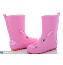 Дитяче гумове взуття на весну/осінь (8 пар р.25-30) рожевий  "Bella Shoes"