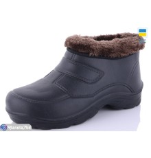Калоші чоловічі на зиму (12 пар р.41-45) чорний  "LUCKY"