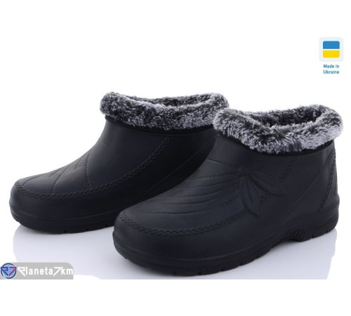 Калоші жіночі на зиму (12 пар р.38-42) чорний  "Ladmir"