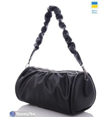 Сумка жіноча 15*26*9 см,  чорний  "Lusia"