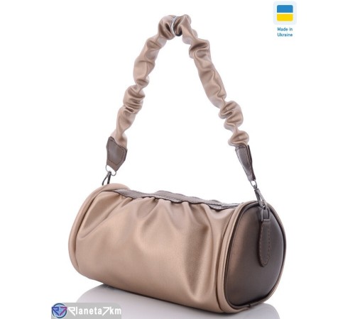 Сумка жіноча 15*26*9 см,  бронзовий  "Lusia"