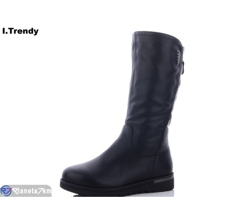 Чоботи жіночі на зиму (6 пар р.37-42) чорний "Trendy" Чоботи жіночі на зиму (6 пар р.37-42) чорний "Trendy"
