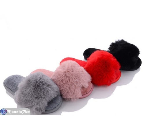 Тапки жіночі на весну/осінь (12 пар р.36-41) мікс  "IEFTIN"
