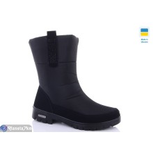 Дутики жіночі на зиму (6 пар р.37-41) чорний  "LUCKY"