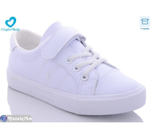 Дитячі кросівки на весну/осінь (6 пар р.25-30) білий "Comfort-baby" Дитячі кросівки на весну/осінь (6 пар р.25-30) білий "Comfort-baby"